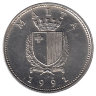 Мальта 10 центов 1991 год