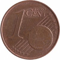 Германия 1 евроцент 2015 год (D)