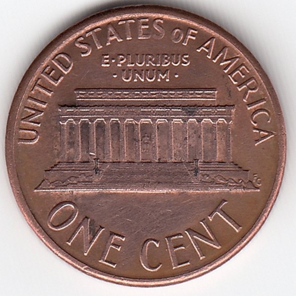 США 1 цент 1988 год