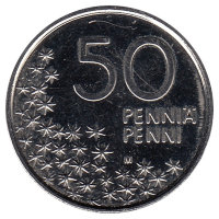 Финляндия 50 пенни 1995 год (UNC)
