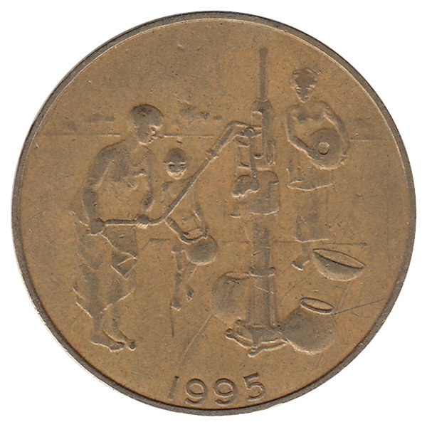 Западные Африканские штаты 10 франков 1995 год