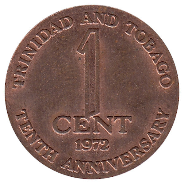 Тринидад и Тобаго 1 цент 1972 год