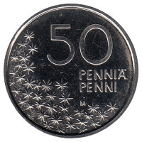 Финляндия 50 пенни 1997 год (UNC)