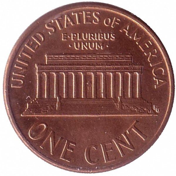 США 1 цент 1992 год