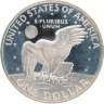 США 1 доллар 1972 год (S) в футляре
