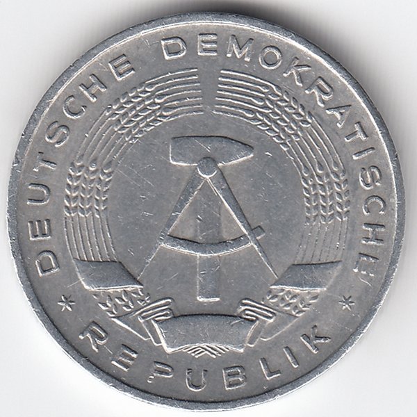 ГДР  1 марка 1962 год
