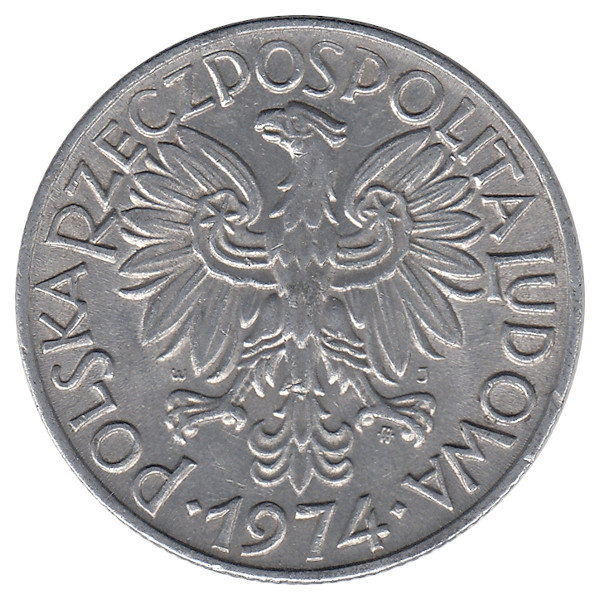 Польша 5 злотых 1974 год