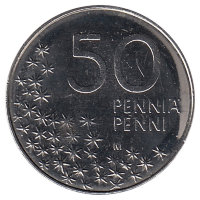 Финляндия 50 пенни 1999 год (UNC)