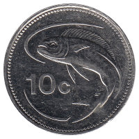 Мальта 10 центов 2005 год