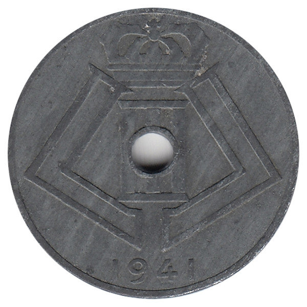 Бельгия (Belgique-Belgie) 10 сантимов 1941 год
