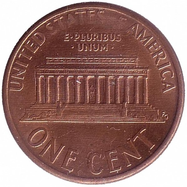 США 1 цент 1993 год (D)