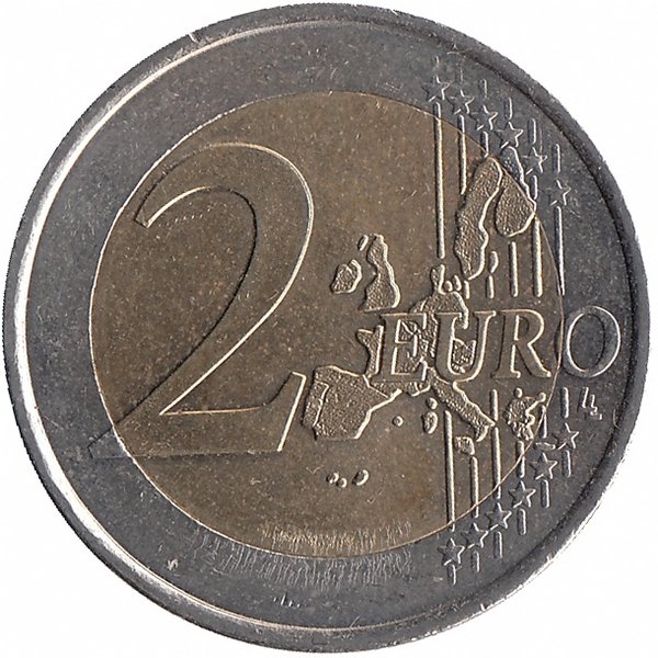 Греция 2 евро 2004 год (UNC)