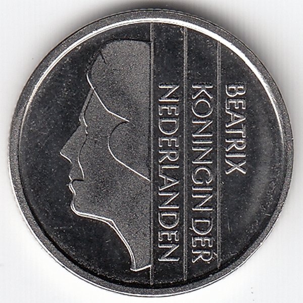 Нидерланды 25 центов 1999 год