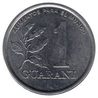 Парагвай 1 гуарани 1986 год