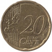 Австрия 20 евроцентов 2015 год