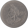 Гватемала 25 сентаво 2000 год
