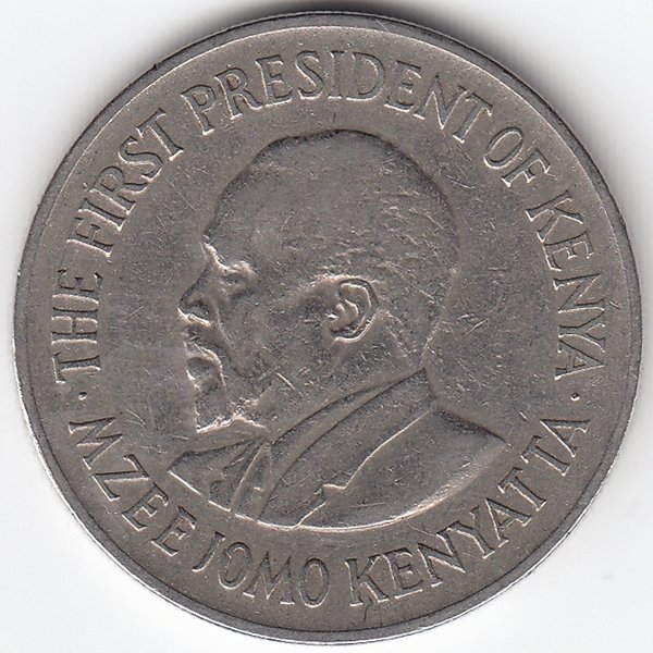 Кения 1 шиллинг 1974 год