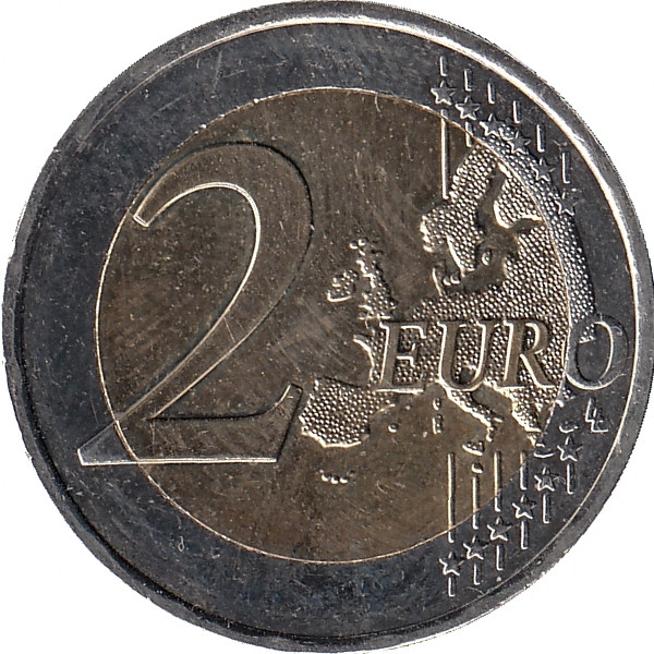 Греция 2 евро 2019 год (aUNC)