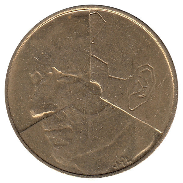 Бельгия (Belgie) 5 франков 1988 год