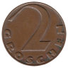 Австрия 2 гроша 1929 год