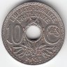 Франция 10 сантимов 1937 год