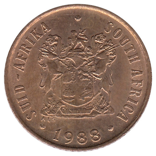 ЮАР 1 цент 1988 год