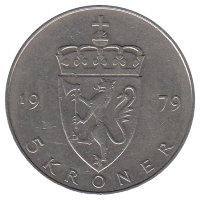 Норвегия 5 крон 1979 год 