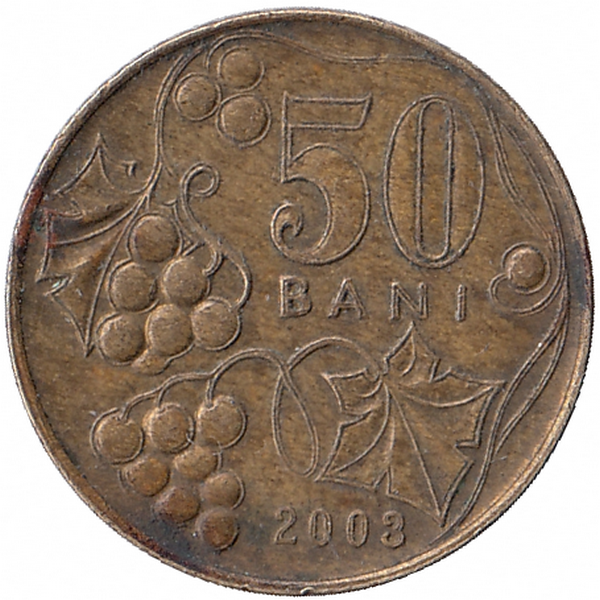 Молдавия 50 бани 2003 год