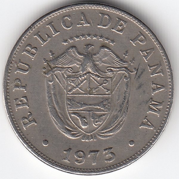 Панама 5 сентесимо  1973 год