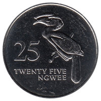 Замбия 25 нгве 1992 год (UNC)