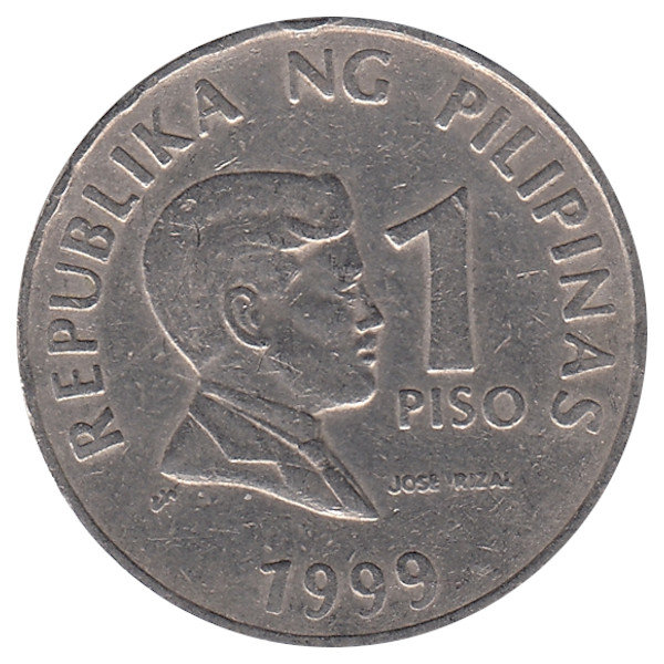 Филиппины 1 песо 1999 год