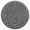 Норвегия 5 крон 1982 год 