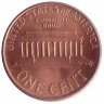 США 1 цент 2000 год