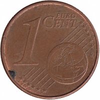 Германия 1 евроцент 2005 год (J)