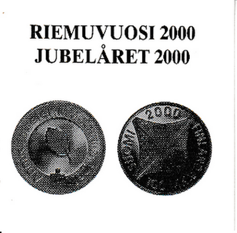 Финляндия 100 марок 2000 год (Миллениум) Proof