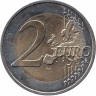 Франция 2 евро 2019 год (aUNC)