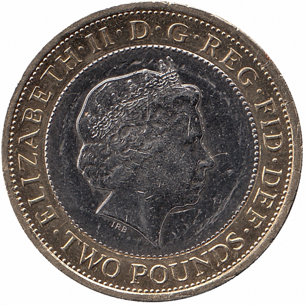 Великобритания 2 фунта 2014 год (Первая мировая война)