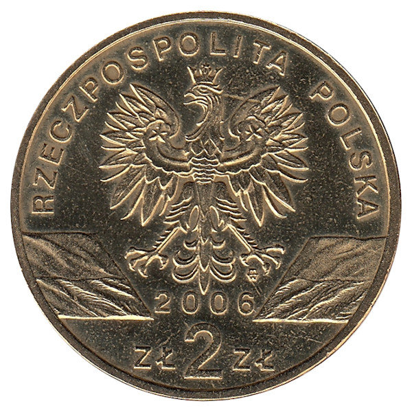 Польша 2 злотых 2006 год