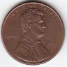 США 1 цент 1998 год (D)