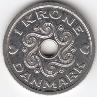 Дания 1 крона 2006 год