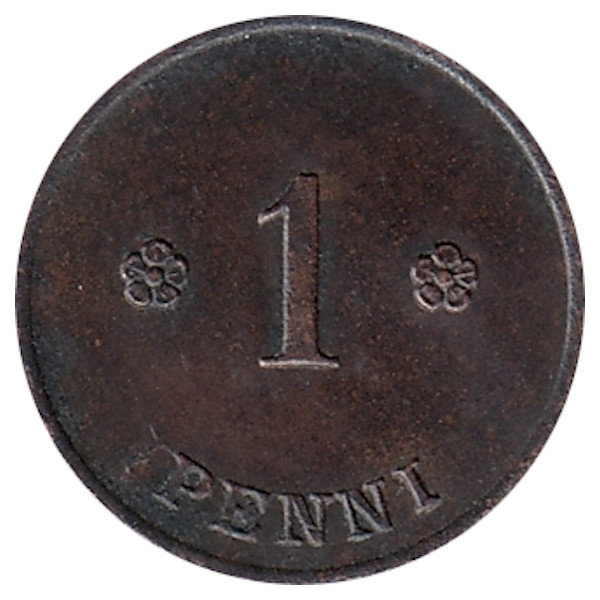 Финляндия 1 пенни 1919 год
