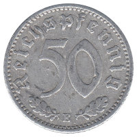Германия (Третий Рейх) 50 рейхспфеннигов 1935 год (Е)