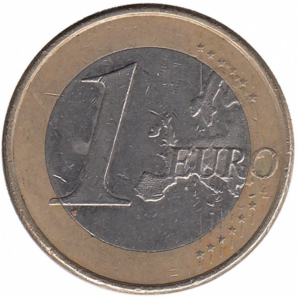 Испания 1 евро 2011 год