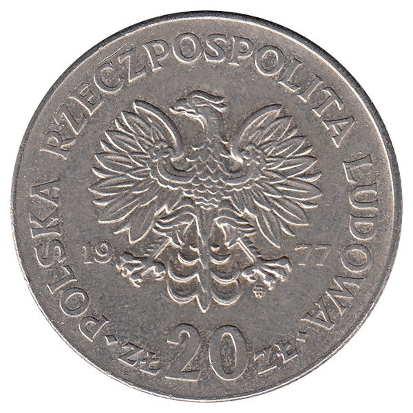 Польша 20 злотых 1977 год