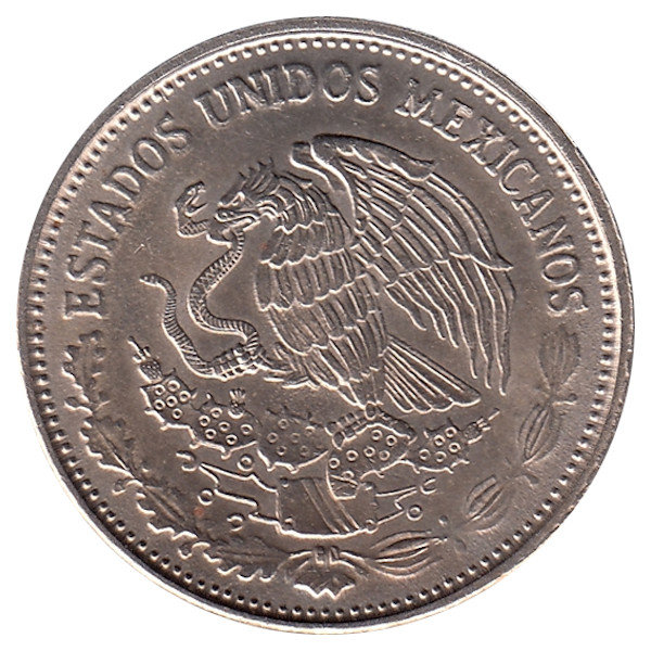 Мексика 50 песо 1987 год (UNC)