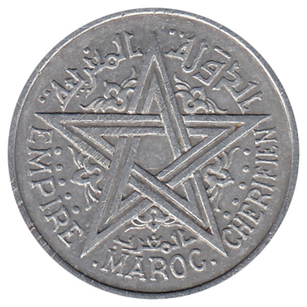 Марокко 1 франк 1951 год