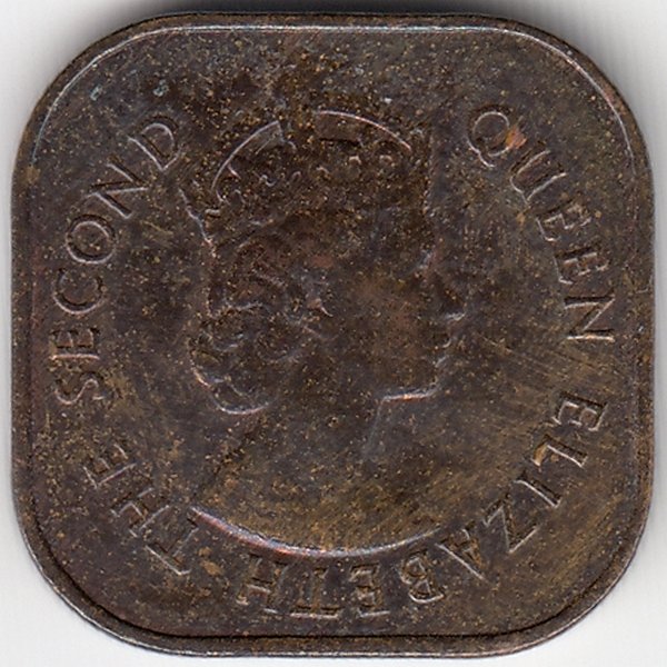 Малайя и Британское Борнео 1 цент 1956 год