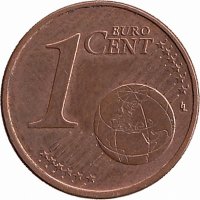 Германия 1 евроцент 2007 год (D)