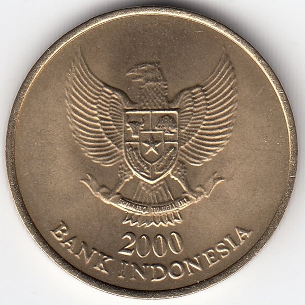 Индонезия 500 рупий 2000 год (UNC)