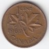 Канада 1 цент 1969 год
